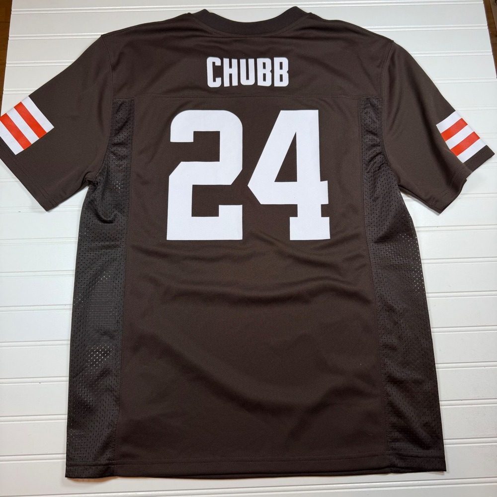 NFL‎ Cleveland Browns Nick Chubb 24 Youth XL Jersey Brown Football Team Apparel